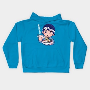 Delicious Noodle Love Kids Hoodie